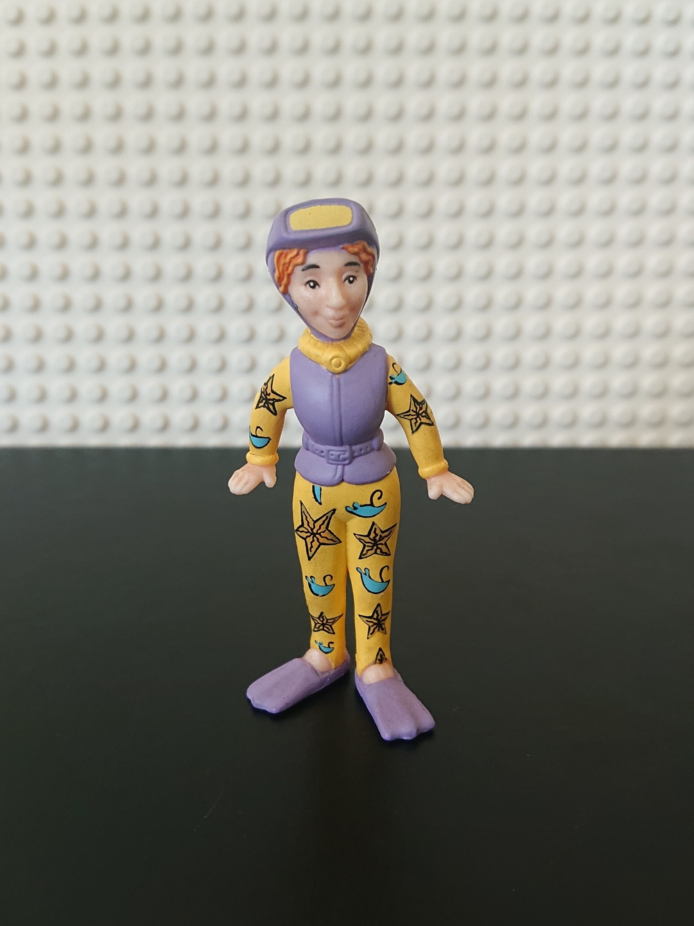 1995 Magic School Bus - Scuba Diver Ms. Frizzle 3" Figure - Wet Suit